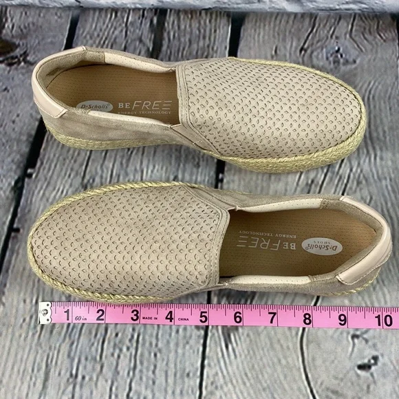 DR SCHOLLS BE FREE ENERGY TECHNOLOGY Lt Pink Slip On Espadrille Flats - Picture 7 of 17